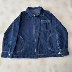 無印　デニムジャケット　　キッズ120のサムネイル