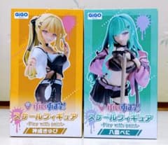 2点セット】GiGO限定 V ぶいすぽっ！ フィギュア 神成きゅぴ 八雲べに