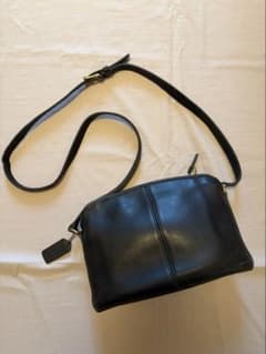 OLD COACH ショルダーバッグ ブラック US製のサムネイル
