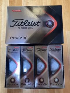 Hitac様専用【新品】タイトリスト　ゴルフボール　PRO V1X  12個のサムネイル