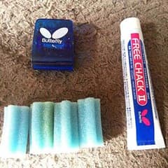 卓球　ラバーを貼る道具のサムネイル