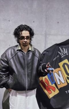 常田大希さん着用　juun.j 23fw レザーボンバー（超希少） m49934681760_1.jpg?1758674567