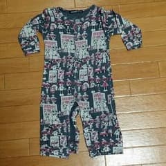 レイ様 専用 ヒスミニロンパース  80cm~90cmのサムネイル