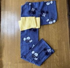 本絞り浴衣➕半幅帯のサムネイル