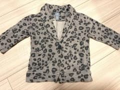 babyGap レオパード柄 ジャージジャケット 80cmのサムネイル