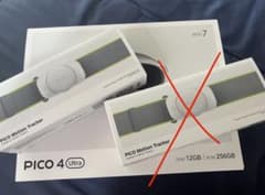 フルトラセット！ PICO 4 Ultra ＋Motion Tracker3つ - メルカリ
