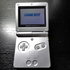 動作確認済 ゲームボーイアドバンス SP本体 シルバー　充電ケーブル付のサムネイル