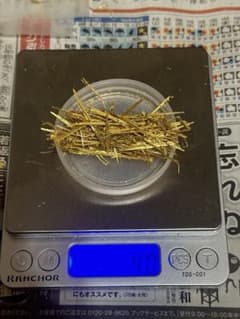 本金箔　金塵　22.7k 4.0gのサムネイル