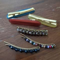 ヘアクリップ ヘアピン 6点セットのサムネイル