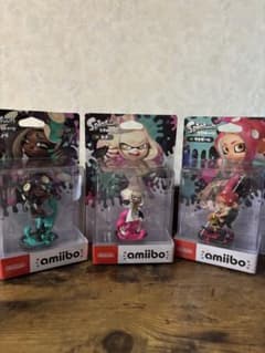 【新品・未開封】スプラトゥーン　amiibo　ヒメ　イイダ　タコガール