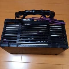 竹風な和風バッグのサムネイル