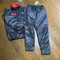 diadora ランニングウェア上下セット Lネイビー/レッドのサムネイル