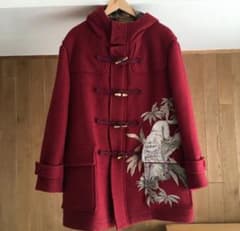 極美品 ETROエトロ タイガープリント ダッフルコートL - メルカリ
