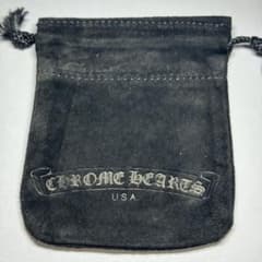 クロムハーツ 革袋 レザーポーチ 保存袋 中サイズ 9×11センチ ⑦