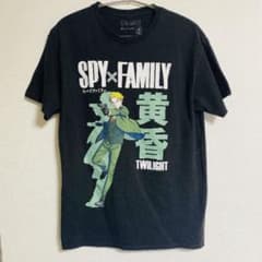 SPY × FAMILY 스파이 패밀리 로이드 황혼 T 셔츠 M 블랙