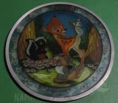 ​【世界2000個限定】ディズニー バンビ 55周年記念 ステンドグラス証明書付のサムネイル