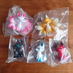 つぼみ狐 ガチャガチャ セットのサムネイル
