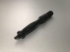 パーツクリーニングブラシ チューブ穴あり 全長:27cm ブラシ:6cmのサムネイル