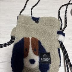 D.KELLY モコモコショルダーバッグ 犬柄のサムネイル