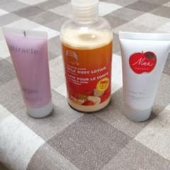 ボディローションのセットのサムネイル