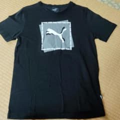 PUMA Tシャツ ブラック ロゴプリントのサムネイル