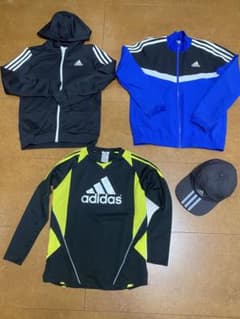 【再値下げ中】adidas アディダス ウェア キャップ 4点セットのサムネイル