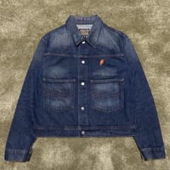 【希少】W&LT 落書きデニムGジャン ヴィンテージ デニムジャケット 希少】W< 落書きデニムGジャン ヴィンテージ デニムジャケット