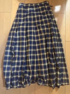FREAK'S STORE チェック柄 プリーツロングスカートのサムネイル