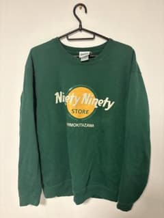 Ninety Ninety 9090 スウェット グリーンのサムネイル
