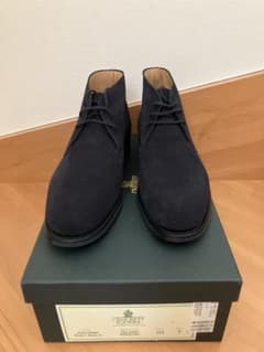 ☆未使用☆ クロケット &ジョーンズ CHILTERN ネイビー サイズ7D 