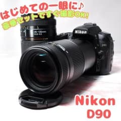 ✨Nikon D90✨広角〜望遠OK ダブルレンズで全部撮れる - メルカリ
