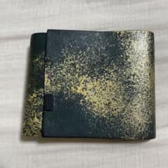 所作三つ折り財布 レザー 金箔加工 所作三つ折り財布 レザー 金箔加工 - メルカリ