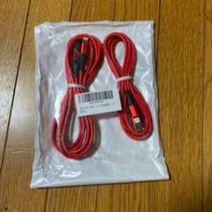 iPhone充電ケーブルレッドのサムネイル
