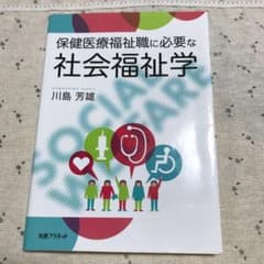 すみん＠プロフ確認お願い様専用　保健医療福祉職に必要な社会福祉学のサムネイル