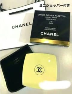 CHANEL シャネル コンパクト ミラー イエロー 129 楽天市場】【特別限定品】CHANEL 129 OVNIMIROIR DOUBLE