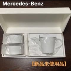 新品未使用】メルセデスベンツ ティーポット カップ&ソーサー セット