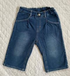 ムージョンジョン　デニムパンツ デニムハーフパンツ　120のサムネイル