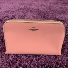 COACH コーチ ポーチ ピンク　美品　新品　未使用のサムネイル