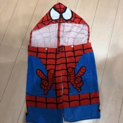 スパイダーマンフード付きタオルのサムネイル