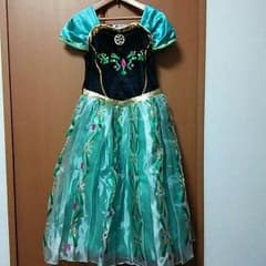 アナ雪 アナ ハロウィン コスプレ ディズニー キッズ 女の子 120 130のサムネイル