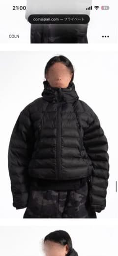 coln dooms puffer jakcet (3c) y2k 韓国 - メルカリ