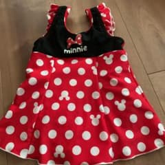 ミニー水着 女の子 ワンピース80cmのサムネイル