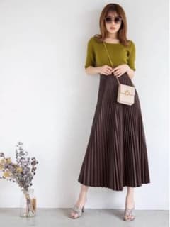 GRL フェイクレザープリーツスカートのサムネイル