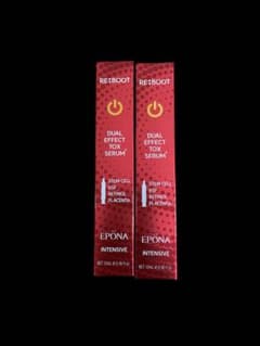 アンチエイジングEPONA デュアルエフェクトトックスセラム 2本 - メルカリ