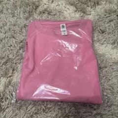 長袖　ピンク　ドライ　ロングTシャツ