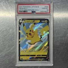 PSA10】 ピカチュウV 020/028 RR 25th - メルカリ