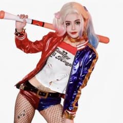 ハーレイクイン コスプレ衣装 フルセットのサムネイル