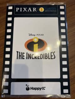 ハッピーくじ　L賞　コレクションカード　インクレディブル　PIXAR ピクサーのサムネイル