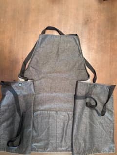 黒色　エプロンのサムネイル