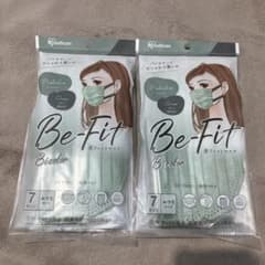 美 フィット マスク バイカラー 2袋のサムネイル